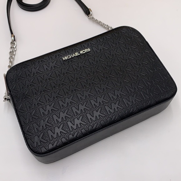 MICHAEL KORS LARGE EAST WEST CROSSBODY BLACK - Picture 11 of 16